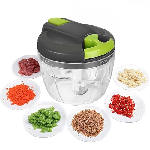 Zwiebelschneider Manuell, 520ML Gemüseschneider, Zwiebel Zerkleinerer mit Seilzug, Multizerkleinerer, Multischneider, Knoblauchhacker Universalhacker, Manual Food Chopper, Onion Cutter Zwiebelschneider Manuell, 520ML Gemüseschneider, Zwiebel Zerkleinerer mit Seilzug, Multizerkleinerer, Multischneider, Knoblauchhacker Universalhacker, Manual Food Chopper, Onion Cutter von lohill
