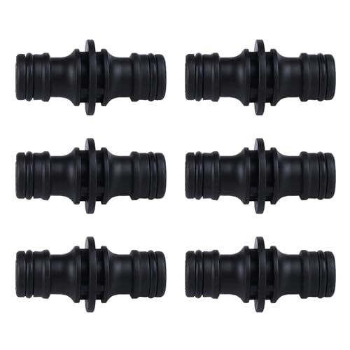 6 Stück Schlauch Kupplung Doppel Stecker Schlauchverbinder 1/2 Zoll Doppelstecker Gartenschlauch Verbindungen Schlauchkupplung zur Schlauchverlängerung Zwei Wege Kupplung für Garten oder Wasserhähne 6 Stück Schlauch Kupplung Doppel Stecker Schlauchverbinder 1/2 Zoll Doppelstecker Gartenschlauch Verbindungen Schlauchkupplung zur Schlauchverlängerung Zwei Wege Kupplung für Garten oder Wasserhähne von lokxmve