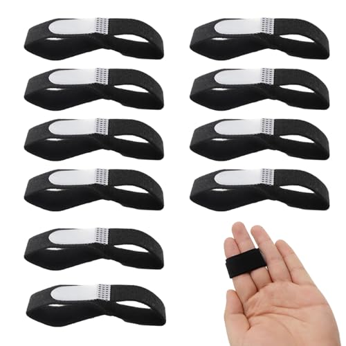 lokxmve 10 Stück Trigger Finger Schiene Verstellbare Fingerschiene Finger Klammer Schiene Fingerschutz Buddy Loops Finger Fingerbandage für Mittelfinger Ringfinger Kleiner Finger lokxmve 10 Stück Trigger Finger Schiene Verstellbare Fingerschiene Finger Klammer Schiene Fingerschutz Buddy Loops Finger Fingerbandage für Mittelfinger Ringfinger Kleiner Finger von lokxmve