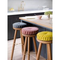 Round Kissen Handarbeit, 100% Anpassbar - Förderung von lookandcushion