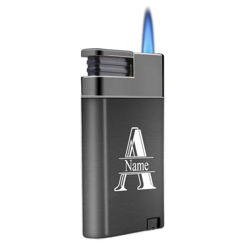 loongway Feuerzeug Personalisiert – Sturmsicheres Metallfeuerzeug Feuerzeug Gas | Blaue Jetflamme Druckzündung | Outdoor Geschenkidee Für Herren Geburtstag Vatertag Weihnachten loongway Feuerzeug Personalisiert – Sturmsicheres Metallfeuerzeug Feuerzeug Gas | Blaue Jetflamme Druckzündung | Outdoor Geschenkidee Für Herren Geburtstag Vatertag Weihnachten von loongway