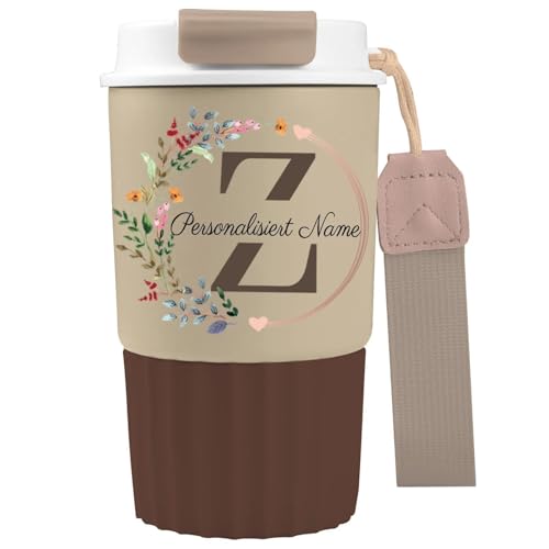 loongway Personalisierter Kaffeebecher - Auslaufsicherer Edelstahlbecher mit Deckel, Kaffeebecher to Go 450ml mit Namenpersonalisation Geschenke für Jungen loongway Personalisierter Kaffeebecher - Auslaufsicherer Edelstahlbecher mit Deckel, Kaffeebecher to Go 450ml mit Namenpersonalisation Geschenke für Jungen von loongway