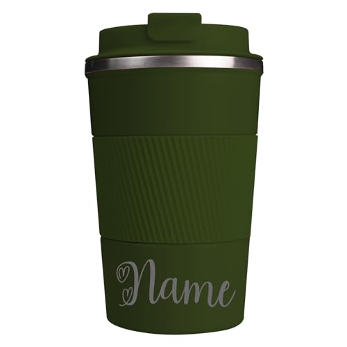 loongway Personalisierter Kaffeebecher Edelstahl mit Namensdruck– Thermobecher Klein Auslaufsicher Geburtstagsgeschenk für Jungen und Mädchen loongway Personalisierter Kaffeebecher Edelstahl mit Namensdruck– Thermobecher Klein Auslaufsicher Geburtstagsgeschenk für Jungen und Mädchen von loongway
