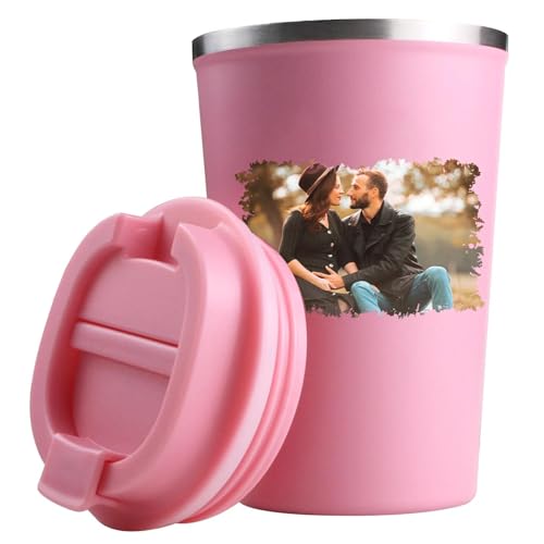 loongway Personalisierter Thermobecher mit Bilder– Kaffee Thermobecher Becher Klein | Auslaufsicher Edelstahl | Geschenk Geburtstag Für Jungen und Mädchen loongway Personalisierter Thermobecher mit Bilder– Kaffee Thermobecher Becher Klein | Auslaufsicher Edelstahl | Geschenk Geburtstag Für Jungen und Mädchen von loongway