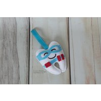 Superheld Zahnfee Kissen Personalisierter Zahn Wächter Beutel von loopsstitchhandmade