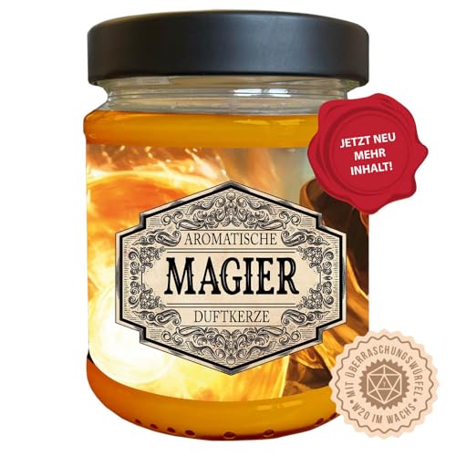 Rollenspiel Klassen Duftkerze mit Überraschungswürfel (Magier) von lootchest