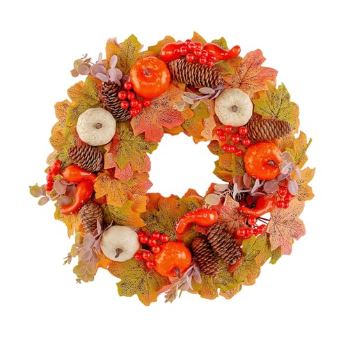 lopituwe Künstlicher Blumenkopfkranz, realistisches Aussehen, Sommerstimmung, leicht zu reinigen, vielseitige ABS Halloween Dekorationskränze lopituwe Künstlicher Blumenkopfkranz, realistisches Aussehen, Sommerstimmung, leicht zu reinigen, vielseitige ABS Halloween Dekorationskränze von lopituwe