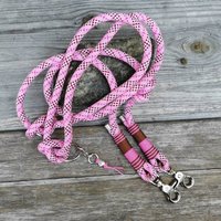 Tauleine, Hundeleine, Führleine, Hundeaccessoires, Premium Multicord, 3 - Fach Verstellbar von lottilouDesign