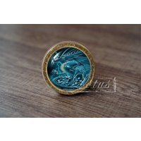 Fliegende Drachen - Handgefertigte Vintage Antique Schublade Knobs Pulls Handles/Dresser Schrank Pull Griffe/Möbelbeschläge von lotusdardware