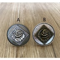 Gothic Rose Schubladenknöpfe/Schrank Home Decor Reliefförmige Möbelbeschläge, Z-880 von lotusdardware