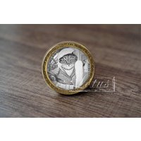 Katze-Handgefertigte Vintage Antike Schublade Knäufe Pulls Griffe/Möbelknöpfe Schrank Pull Griffe/Möbelbeschläge von lotusdardware