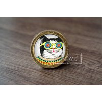 Katze-Handgefertigte Vintage Antike Schublade Knäufe Pulls Griffe/Möbelknöpfe Schrank Pull Griffe/Möbelbeschläge von lotusdardware