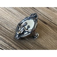 Silber Hip-Hop Magic Spiegel Schubladenknöpfe/Schrankknäufe Möbelknöpfe Aus Titanstahl, Z-119 Silber Hip-Hop Magic Spiegel Schubladenknöpfe/Schrankknäufe Möbelknöpfe Aus Titanstahl, Z-119 von lotusdardware