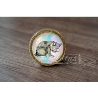 Wunderliche Tiere - Handgemachte Vintage Antike Schubladenknäufe Griffe/Schrankknöpfe Schrankgriffe/Möbelbeschläge von lotusdardware