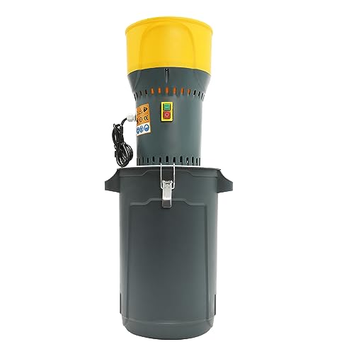 1000W Elektrische Getreidemühle mit 5 Siebe Mühle Maisfuttermühle 25L Graingrinder Futtermühle Kornmühle, Getreide Mühle Maschine für Getreidesorten oder Fütterung von Tieren von lousriyy