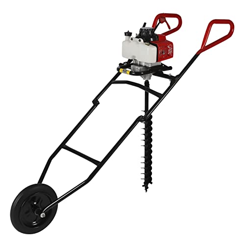 2200W Benzin Erdlochbohrer 2-Takt Hand Push Post Hole Digger Einzylinder Benzin Motor Lochbohrer Zaunbohrer 60-300mm Klappbar Erdbohrer Einfach zu Bewegen Pfahlbohrer inkl Aufsätze 2200W Benzin Erdlochbohrer 2-Takt Hand Push Post Hole Digger Einzylinder Benzin Motor Lochbohrer Zaunbohrer 60-300mm Klappbar Erdbohrer Einfach zu Bewegen Pfahlbohrer inkl Aufsätze von lousriyy