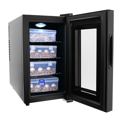 23L Reptilien-Ei-Inkubator Brutapparat Intelligente Temperatureinstellung Kühlen und Heizen 10-40°C, 70W Brutmaschine LED-Display Inkubatoren Brutautomat Brutschrank für Kleine Reptilien von lousriyy