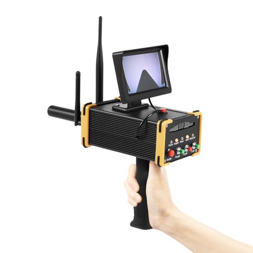 Handheld Metalldetektor Detector mit Erkennungstiefe 16m & Suchbereich 990m, Metallsuchgerät Gold Metal Detector Hoher Empfindlichkeit Metallortungsgerät Suchgerät Detektiv mit Anzeige Bildschirm Handheld Metalldetektor Detector mit Erkennungstiefe 16m & Suchbereich 990m, Metallsuchgerät Gold Metal Detector Hoher Empfindlichkeit Metallortungsgerät Suchgerät Detektiv mit Anzeige Bildschirm von lousriyy