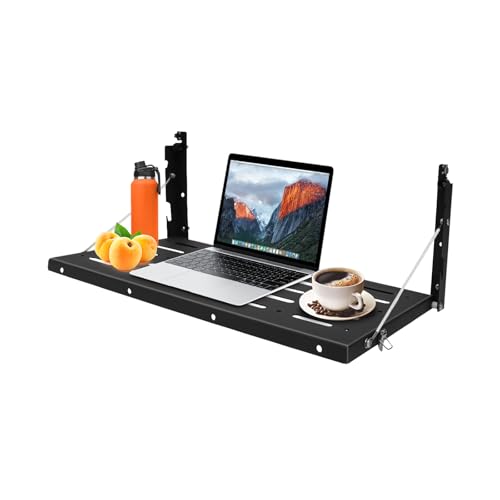 lousriyy Faltbar Heckklappentisch Edelstahl Klappbarer Esstisch Ständer Kompatibel mit JK, Klapptisch Heckklappe 31,24 * 62,74cm Tailgate Tisch Belastbarkeit Tailgate Tisch Laderaumhalterung bis 34kg von lousriyy