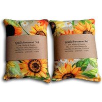 Spülschwamm/Putzschwamm Set Von 2 Stück, Zero Waste Plastikfrei Waschbar Und Wiederverwendbar Spülschwamm/Putzschwamm Set Von 2 Stück, Zero Waste Plastikfrei Waschbar Und Wiederverwendbar von loveclothingByAnne