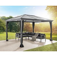 lovingHome® Gartenpavillon,Gartenzelt, Partyzelt, Pavillon, mit lichtdurchlässigem, 12㎡ von lovingHome®