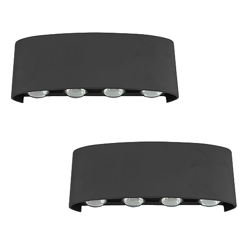 loyal 2 Stück 4W LED Außenlampe black Wandlampe Innen/Außen 3000K Wandlampe Innen LED Warmweiß Rechteckig Einstellbarer Abstrahlwinkel Wandlampe IP65 loyal 2 Stück 4W LED Außenlampe black Wandlampe Innen/Außen 3000K Wandlampe Innen LED Warmweiß Rechteckig Einstellbarer Abstrahlwinkel Wandlampe IP65 von loyal
