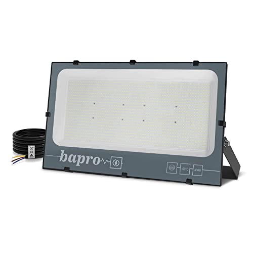 loyal 600W LED Strahler Außen, Superhell 60000LM LED Fluter 6000K Kaltweiß Außenleuchte, IP66 Wasserdicht LED Außenstrahler Sicherheitslampe, LED Innen- und Außenleuchten für Garten Garage Türen von loyal