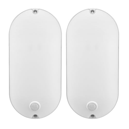 loyal Aussenlampe mit bewegungsmelder,28W Außenleuchte Wandleuchte,3000K Warmes Weiß LED Wandlampe,IP65 Wasserdichte Außenlampe für Garten Terrasse Bad Draußen(2 Stück) von loyal