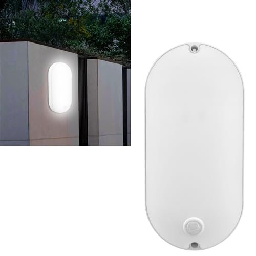 loyal Aussenlampe mit bewegungsmelder,28W Außenleuchte Wandleuchte,6000K Kaltes Weiß LED Wandlampe,IP65 Wasserdichte Außenlampe für Garten Terrasse Bad Draußen von loyal