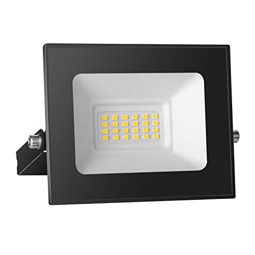 loyal LED Strahler 12V DC, 20W Superhell Fluter Flutlicht IP65 Wasserdicht, 6000K Kaltweiß LED Außenwandleuchten, 2000LM Scheinwerfer Ideale für Garten, Hof, Terrasse, Garage von loyal