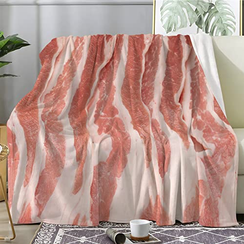 Fleecedecke Zartes Fleisch Kuscheldecke Flauschig Weich Wärme Gemütlich Pflegeleicht Flanell-Fleece Mikrofaser Deckeldecke 3D TV-Decken Sofaüberwurf Decke Wohndecke Geschenke (200X200 cm) von loyaltyer