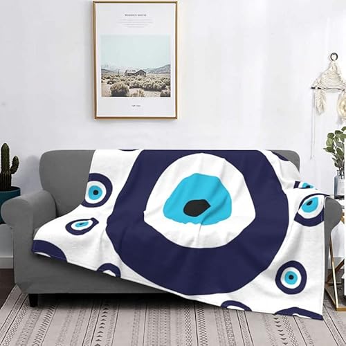 loyaltyer Decke 150x200 cm Blaue Augen Kuschelige Wolldecke Flauschig Weich Warm Plüsch Wohndecke 3D Tagesdecke Decke für Bett Dicke Decke Sofa Wohndecke Geschenke für Frauen Männer (150X200 cm) von loyaltyer