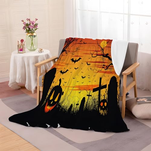 loyaltyer Flanell-Kuscheldecke Decke 200x200 – Halloween-Druck Sofadecke, Bequem Und Weich Fleecedecke, Perfekt Für Sofa Decke überwurf Und Bett Wohnzimmerdecke, Kuscheldecke Schwarz-AG46 loyaltyer Flanell-Kuscheldecke Decke 200x200 – Halloween-Druck Sofadecke, Bequem Und Weich Fleecedecke, Perfekt Für Sofa Decke überwurf Und Bett Wohnzimmerdecke, Kuscheldecke Schwarz-AG46 von loyaltyer