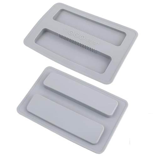 2 Stück Toaster-Abdeckungen, 2 Scheiben Silikon-Toaster-Abdeckung, wiederverwendbar, Staubschutz, Grau 2 Stück Toaster-Abdeckungen, 2 Scheiben Silikon-Toaster-Abdeckung, wiederverwendbar, Staubschutz, Grau von lqwidyf