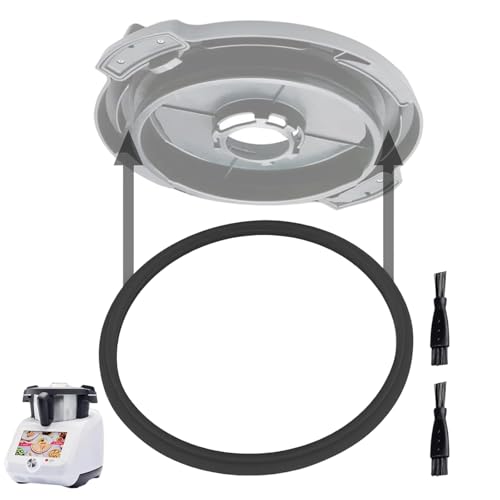 lrgnixs Dichtungsring für Monsieur Cuisine Connect– BPA-freie Silikon Dichtung (1 Stück) – Deckeldichtring für Mixtopf Kompatibel mit MC Connect, Smart & Trend – Lebensmittelecht von lrgnixs
