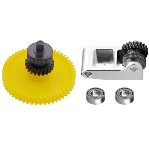 lrgnixs Extruder Getriebebaugruppe Bambu lab P1P/P1S/X1C/X1E Schrägzahn Nano-beschichteter Doppelzahnradsatz aus Upgrade für 3D-Drucker Präzises Filament-Fördern lrgnixs Extruder Getriebebaugruppe Bambu lab P1P/P1S/X1C/X1E Schrägzahn Nano-beschichteter Doppelzahnradsatz aus Upgrade für 3D-Drucker Präzises Filament-Fördern von lrgnixs