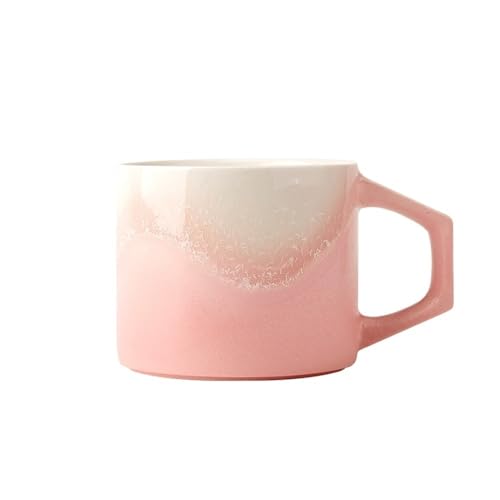 200 ml große Keramik-Kaffeetasse mit Henkel, handgefertigte Teetasse mit Ofenwechselglasur, Neuheit for Milch oder andere Flüssigkeiten 200 ml große Keramik-Kaffeetasse mit Henkel, handgefertigte Teetasse mit Ofenwechselglasur, Neuheit for Milch oder andere Flüssigkeiten von lskdnrufh