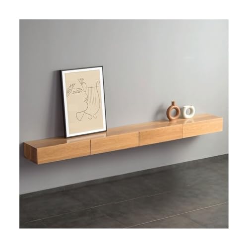lskdnrufh 70,8/78,7/86,6 Zoll Holz-Entertainment-Center for Fernseher TV-Ständer mit Schublade 2 Lagerschränke for Wohnzimmer Schlafzimmer(Oak Wood,180 * 30 * 16cm) von lskdnrufh
