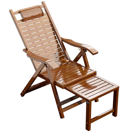 lskdnrufh Home Recliner Klappstühle Nap Balkon Chairs Sommer Mittagspause Stuhl von lskdnrufh