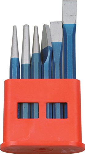 LSR TOOLS Meißel-Satz 6-teilig, CRV im Kunststoff-Ständer, 3008006 von lsr tools