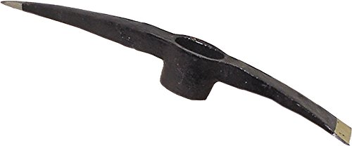 LSR TOOLS Kreuzhacke, 2,5kg aus Eisenbahnstahl, schwarz lackiert, A2606025LO von lsr tools