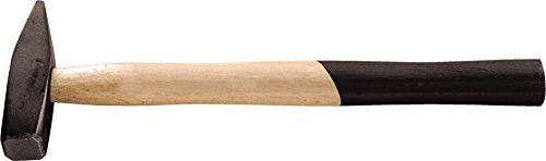 LSR TOOLS Schlosserhammer 1000g, DIN 1041 mit Hartholzstiel, A2501810LO von lsr tools