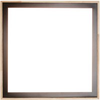 Luce ambiente Design LED-Deckenleuchte, 18 W, BxHxL: 30,7 x 8,5 x 33,5 cm, inkl. Leuchtmittel - schwarz | braun von Luce ambiente Design