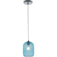 Luce ambiente Design Pendelleuchte »Ashford«, E27, max. 60 W, Glas - blau von Luce ambiente Design