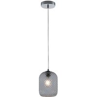 Luce ambiente Design Pendelleuchte »Ashford«, E27, max. 60 W, Glas - grau von Luce ambiente Design