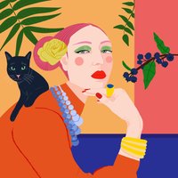 Sara Und Die Schwarze Katze von lucillavecc