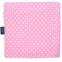 Candy Dot Empfangdecke - Minkee Stoff Gepaart Mit Designer Baumwolldruck von luckyduckydesigns