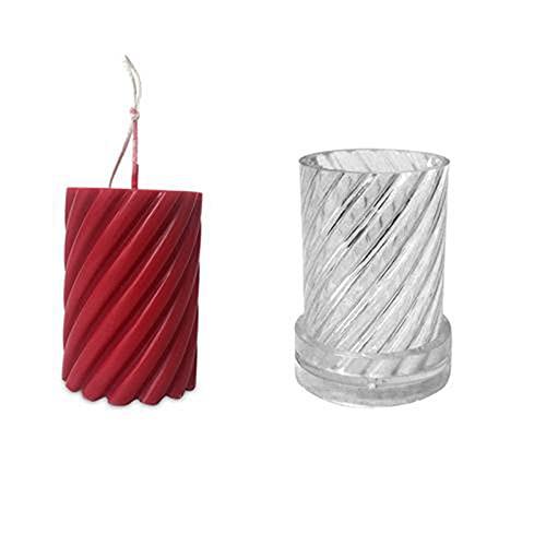 luckything Kerzengießform, Transparent Spiralform Kerzengießform Stereo-Kerze-Form Seifenform Kunststoff Bastelform Für Hausgemachte Handwerk Seifenkerze Form luckything Kerzengießform, Transparent Spiralform Kerzengießform Stereo-Kerze-Form Seifenform Kunststoff Bastelform Für Hausgemachte Handwerk Seifenkerze Form von luckything