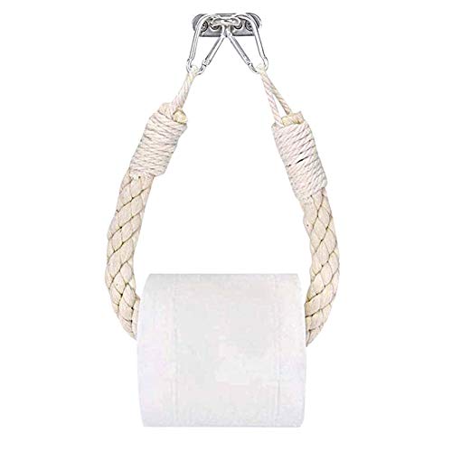 luckything Toilettenpapierhalter, Kreative Industrie Seilarbeit Lagerung Papierhandtuchspender Vintage Handtuchhalter Klopapierrollenhalter Für WC arbeits Bad Vintage Dekoration von luckything