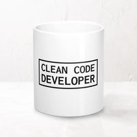 Clean Code Developer Tasse von lukassfr